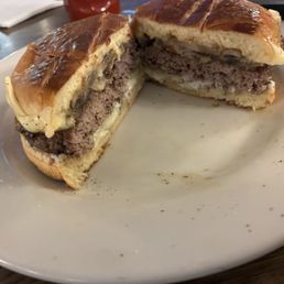 Mushroom Swiss Burger