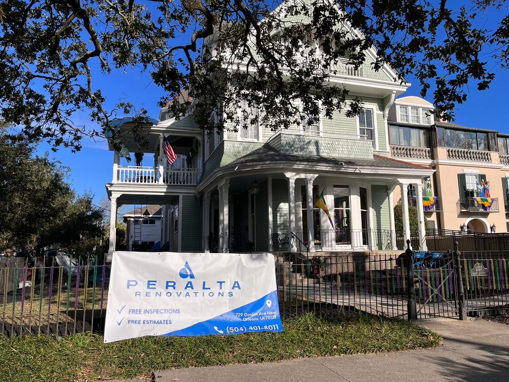 Slide of Peralta Renovations