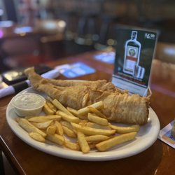 St. Andrews Tavern - 1/2 order of the 2 piece Fish and Chips dinner