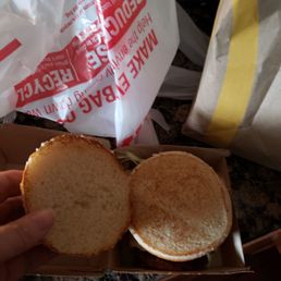 Big Mac no meat.