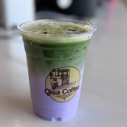 Qisa Coffee - Ube matcha (taste like ube milk; the matcha flavor was non-existent)