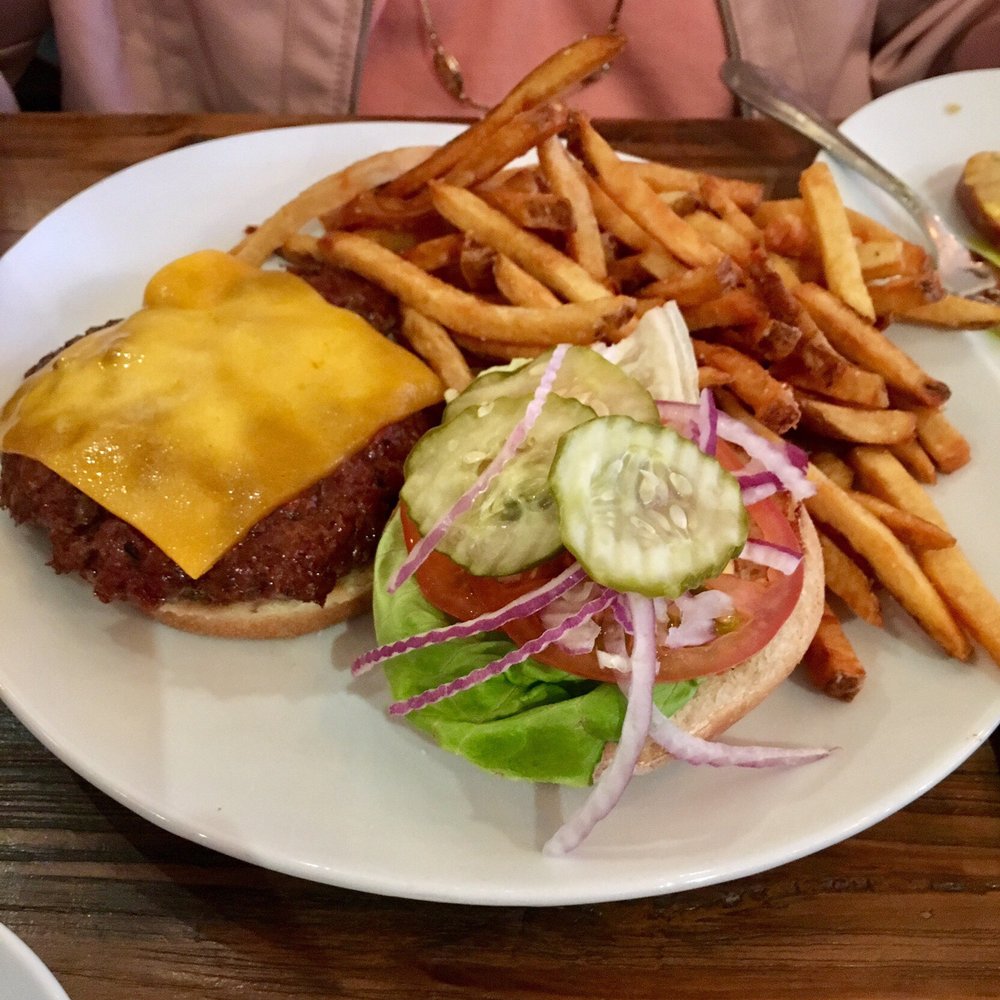 Babcock's Grove House - Classic Babcock Cheeseburger and a side of Belgium fries - Comfort Food Near Me - Lombard, Illinois Babcock's Grove House - Classic Babcock Cheeseburger and a side of Belgium fries - Comfort Food Near Me - Lombard, Illinois