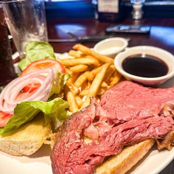 Village Tavern - Prime Rib Sandwich - New American Near Me - Winston-Salem, North Carolina