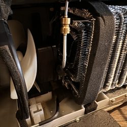Direct Appliance Care - Fixed a high side leak in a condenser from a previous repair done earlier this week by another company.