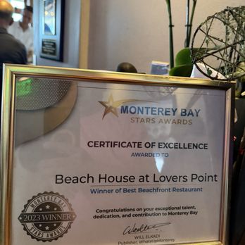 Beach House Restaurant + Bar @ Lovers Point - Seafood Near Me - Pacific Grove, California