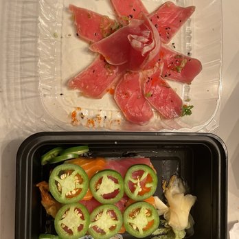Zen Asian BBQ - Tuna Tataki and fusion roll + jalepeno! So yummy!! - Japanese Near Me - Naples, Florida Zen Asian BBQ - Tuna Tataki and fusion roll + jalepeno! So yummy!! - Japanese Near Me - Naples, Florida