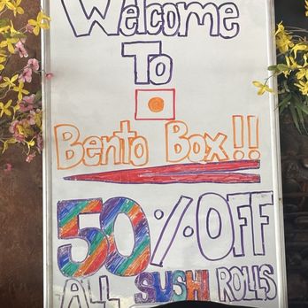 Bento Box - Sorry, letting you know it's 50% off - Japanese Near Me - Sacramento, California