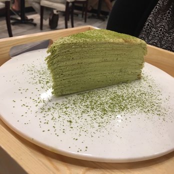 Mango Mango Dessert - Green tea crepe - Desserts Near Me - Plano, Texas