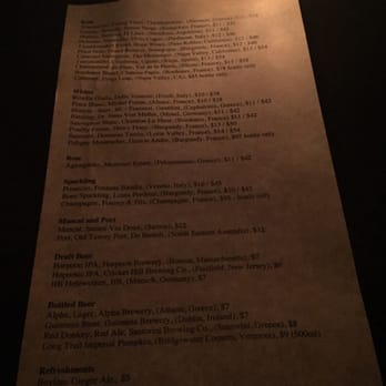 The Immigrant - Drink menu - Wine Bars Near Me - New York, New York The Immigrant - Drink menu - Wine Bars Near Me - New York, New York
