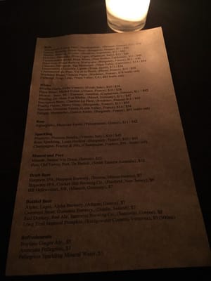 Menu photo 8 The Immigrant New York, NY Menu photo 8 The Immigrant New York, NY