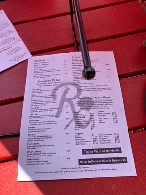 Menu photo 1 Rx Pizza & Bar Downtown Bryan Bryan, TX Menu photo 1 Rx Pizza & Bar Downtown Bryan Bryan, TX