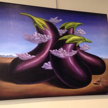 Wild Tomato - Surreal eggplants - New American Near Me - Cabin John, Maryland