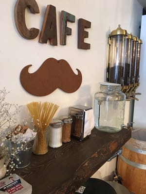 Moustache Café by null