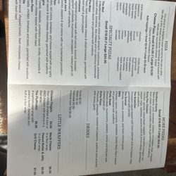Papa Joe's Wrap Shack - Menu