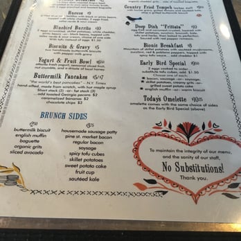 Ria's Bluebird - Breakfast Menu - Southern Near Me - Atlanta, Georgia