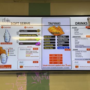 With Love, - May Menu 2026 - Ice Cream & Frozen Yogurt Near Me - San Gabriel, California With Love, - May Menu 2026 - Ice Cream & Frozen Yogurt Near Me - San Gabriel, California