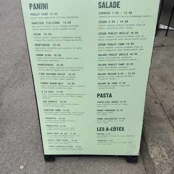 Parma Café - Menu - Italian Near Me - Montreal, Quebec Parma Café - Menu - Italian Near Me - Montreal, Quebec