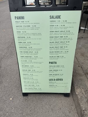 Menu photo 1 Parma Café Montreal, QC Menu photo 1 Parma Café Montreal, QC