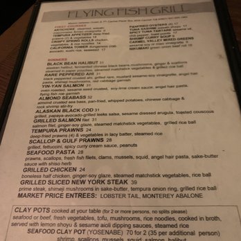 Flying Fish Grill - Japanese Near Me - Carmel, California