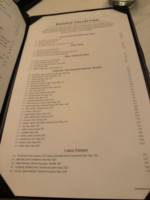 Menu photo 3 Eddie V's Prime Seafood Palm Beach Gardens, FL Menu photo 3 Eddie V's Prime Seafood Palm Beach Gardens, FL
