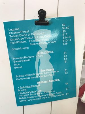 Menu photo 1 La Belle Jacmelienne Cafe Miramar, FL