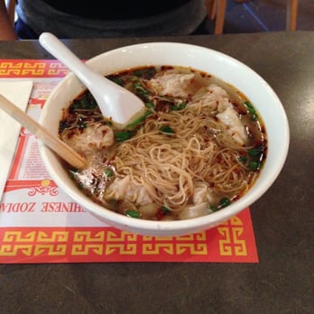 First Chinese BBQ - Fresh shrimp wonton noodle soup - Chinese Near Me - Richardson, Texas