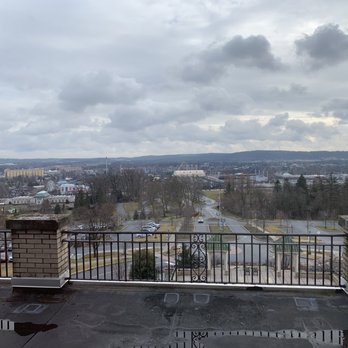 The Hotel Hershey - View from our room on the 4th floor, overlooking Hersheypark and the town of Hershey. - Hotels Near Me - Hershey, Pennsylvania The Hotel Hershey - View from our room on the 4th floor, overlooking Hersheypark and the town of Hershey. - Hotels Near Me - Hershey, Pennsylvania