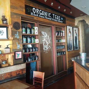 Antigua Coffee House - Wall of organic teas - Coffee & Tea Near Me - Los Angeles, California Antigua Coffee House - Wall of organic teas - Coffee & Tea Near Me - Los Angeles, California