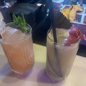 The Rose Garden AZ - Terminas with the flower and Turaco with leaves - Cocktail Bars Near Me - Phoenix, Arizona