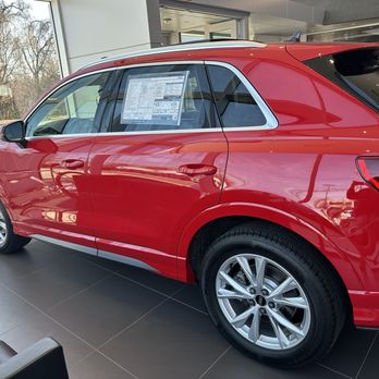 Audi Rockville - This is a red version of the Q3. I test drove a white one. - Car Dealers Near Me - Rockville, Maryland