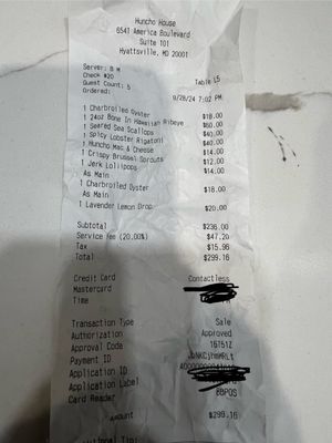 Menu photo 8 Huncho House Hyattsville, MD