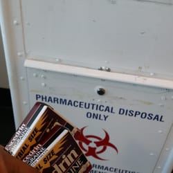 San Bruno Police Department - Old medication/pharmaceutical disposal in a designated mailbox. No questions asked.  Best of all...it's FREE and effortless.