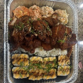 Shootz - Kimchee Kimchi Butter Katsu Chicken with Spam Brulee - Hawaiian Near Me - Ontario, California