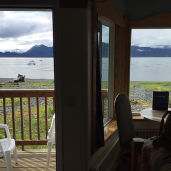 Land's End Resort - Our spectacular view of the Cook Inlet we woke up to every morning!! - Hotels Near Me - Homer, Alaska Land's End Resort - Our spectacular view of the Cook Inlet we woke up to every morning!! - Hotels Near Me - Homer, Alaska