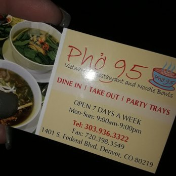 Pho 95 - If you want to be treated like trash, and told to never come back because the waiter made a mistake, then come to this place - Vietnamese Near Me - Denver, Colorado Pho 95 - If you want to be treated like trash, and told to never come back because the waiter made a mistake, then come to this place - Vietnamese Near Me - Denver, Colorado