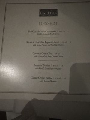 Menu photo 4 The Capital Grille Plano, TX Menu photo 4 The Capital Grille Plano, TX