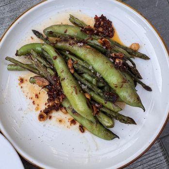 Forage - Fava beans and asparagus - Wine Bars Near Me - Cambridge, Massachusetts