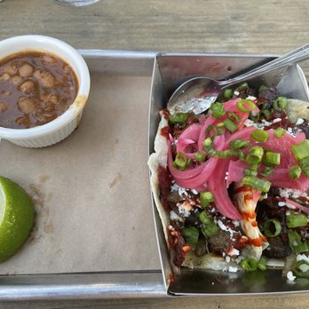 Beerburg Brewing - Brisket tacos - Breweries Near Me - Austin, Texas