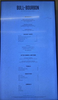 Menu photo 5 Bull & Bourbon Steakhouse El Cajon, CA Menu photo 5 Bull & Bourbon Steakhouse El Cajon, CA