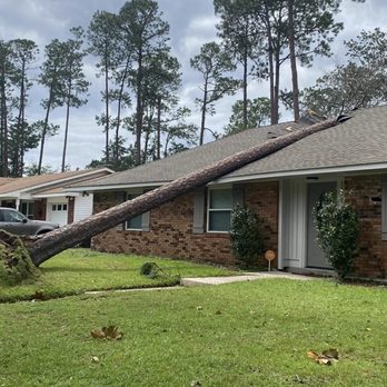 Gulf Coast Roofing - Before - Damage Restoration Near Me - Pearl River, Louisiana