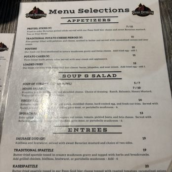 Penn Brewery - Menu - Breweries Near Me - Pittsburgh, Pennsylvania