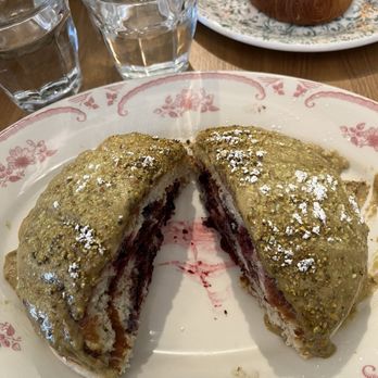 Cafe Bastille - Pistacho pancakes - Cafes Near Me - Weston, Florida