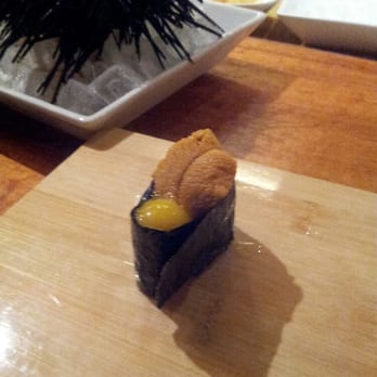 Ebisu - Uni and quail egg nigiri (special request) - Sushi Bars Near Me - San Francisco, California Ebisu - Uni and quail egg nigiri (special request) - Sushi Bars Near Me - San Francisco, California