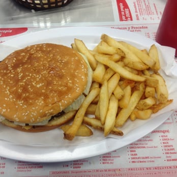 El Faro Latin Cafe - Cheeseburger - Latin American Near Me - Doral, Florida