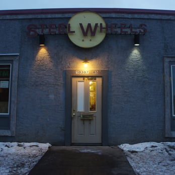 Steel Wheels Pizzeria - Exterior - Pizza Near Me - Edmonton, Alberta Steel Wheels Pizzeria - Exterior - Pizza Near Me - Edmonton, Alberta