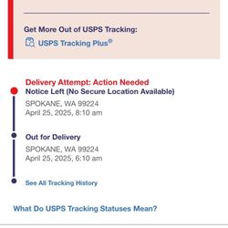US Post Office - Picture of the update because she's to lazy to load and deliver it.