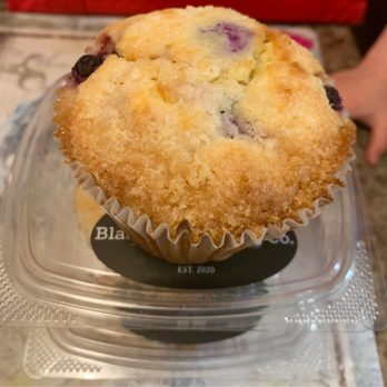 Black Iron Baking - *New* Blueberry Lemon Meyer Muffin from "Sunrise Mall Farmer's Market"~ What a delectable muffin, soft too! - Desserts Near Me - Penn Valley, California