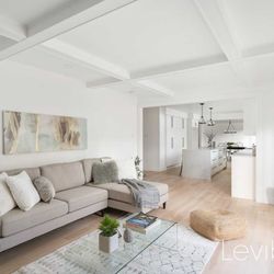Levibart Group - Montreal West-Island, Beaconsfield, Complete Remodel with Family Room Coffered Ceiling.