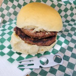 Ryan's Charbroiled Burgers & Pizzas - Double Hamburger