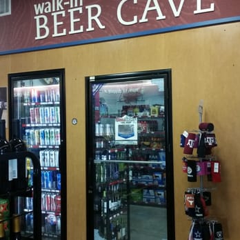 Murphys Express - Walk in beer cooler. - Gas Stations Near Me - Round Rock, Texas